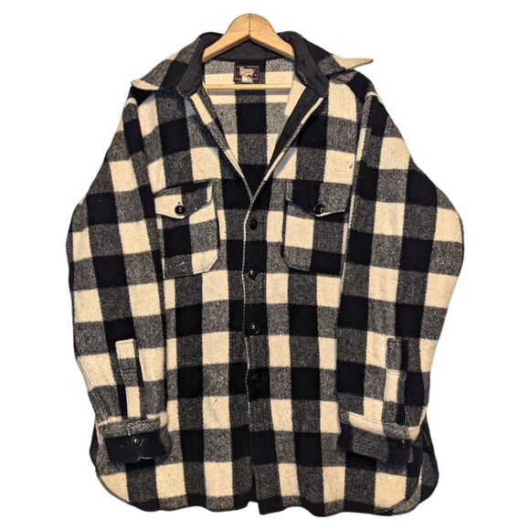 1940s / 1950s Woolrich Flannel Button Up - Picture 1 of 9